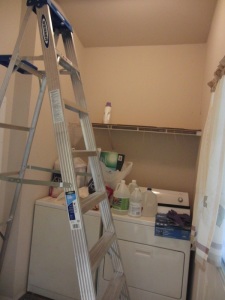 The color on the walls was watered down (alot) paint. No washing this stuff
