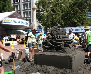 Wish I could have stayed to the finish. There were so many nice sculptures