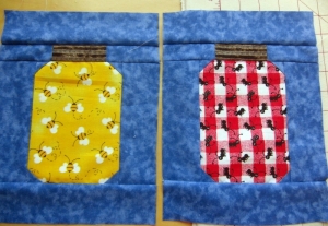 We each got 2 to make for a quilter in our group. A dozen of these will be so cute