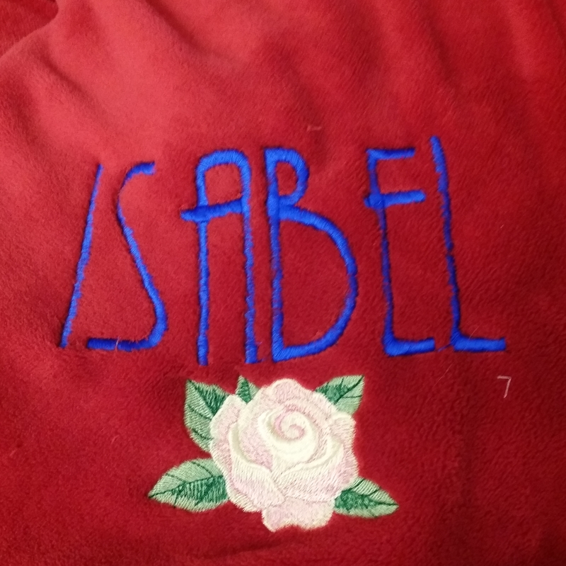 Isabel Rose is her name. 